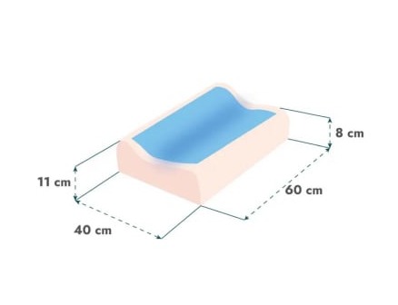 Ergonomik ortopedik yastık ile boyun ve sırt uyumu sağlayan rahat tasarım.